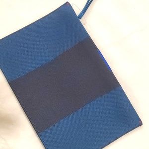 Rothy's deep sapphire essential pouch